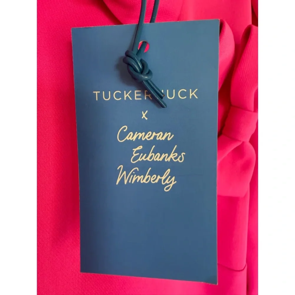 Tuckernuck x Cameran Eubanks Hot Pink Bow dress - Picture 6 of 6